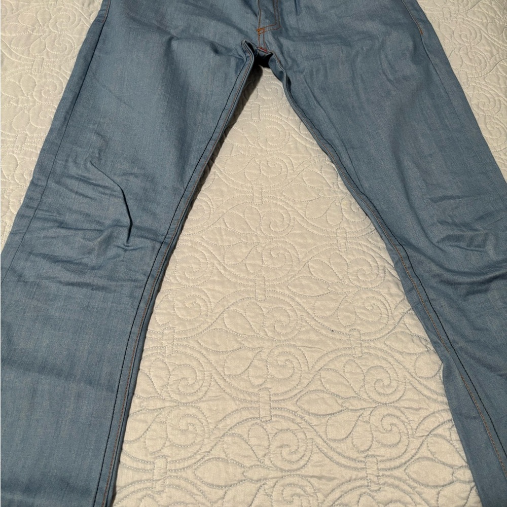 Gustin Light Blue Denim Pants